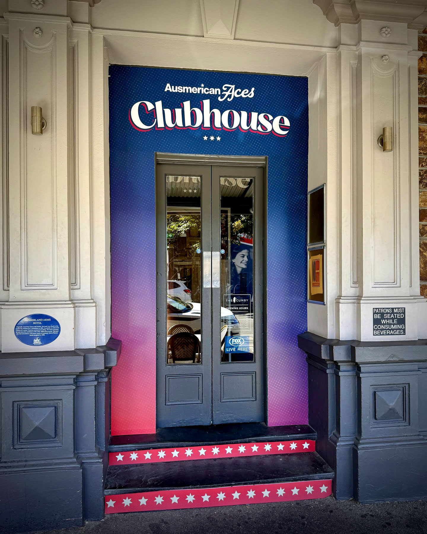 The Cumby — Clubhouse Entrance
