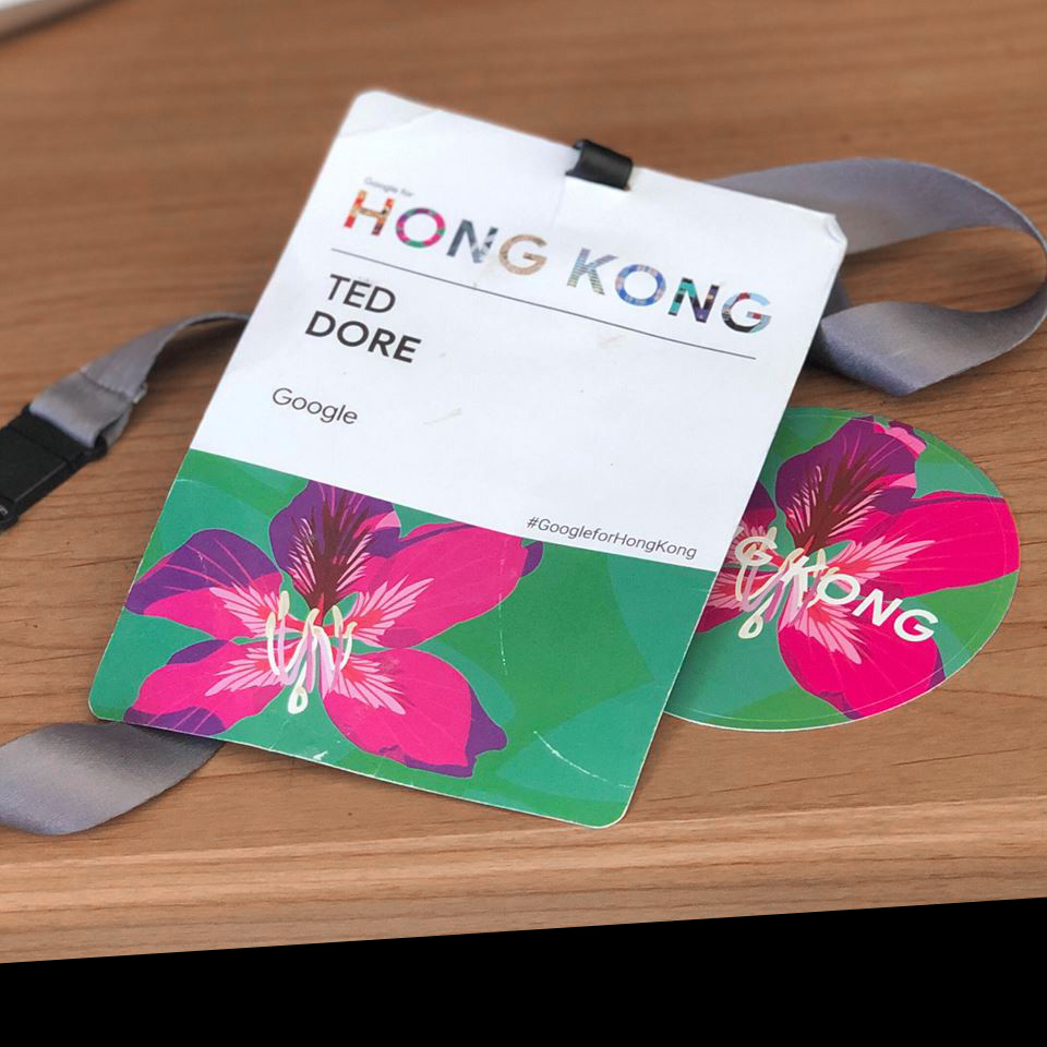 Google Hong Kong — Event Badge