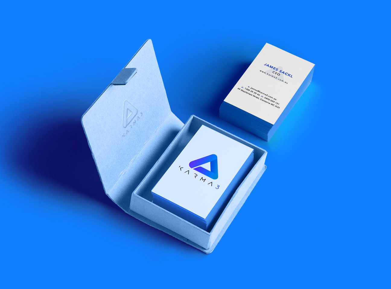 Karma — Business Cards